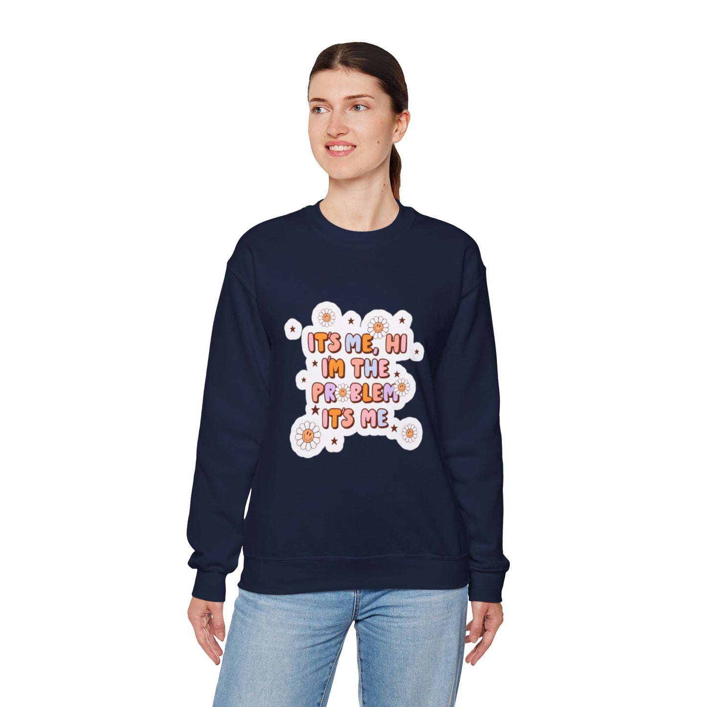 Lyrical Unisex Sweatshirt, Problematic Music Quote Jumper, Gift for Music Lover, Cosy Graphic Crewneck Pullover, Lyrics Sweater
