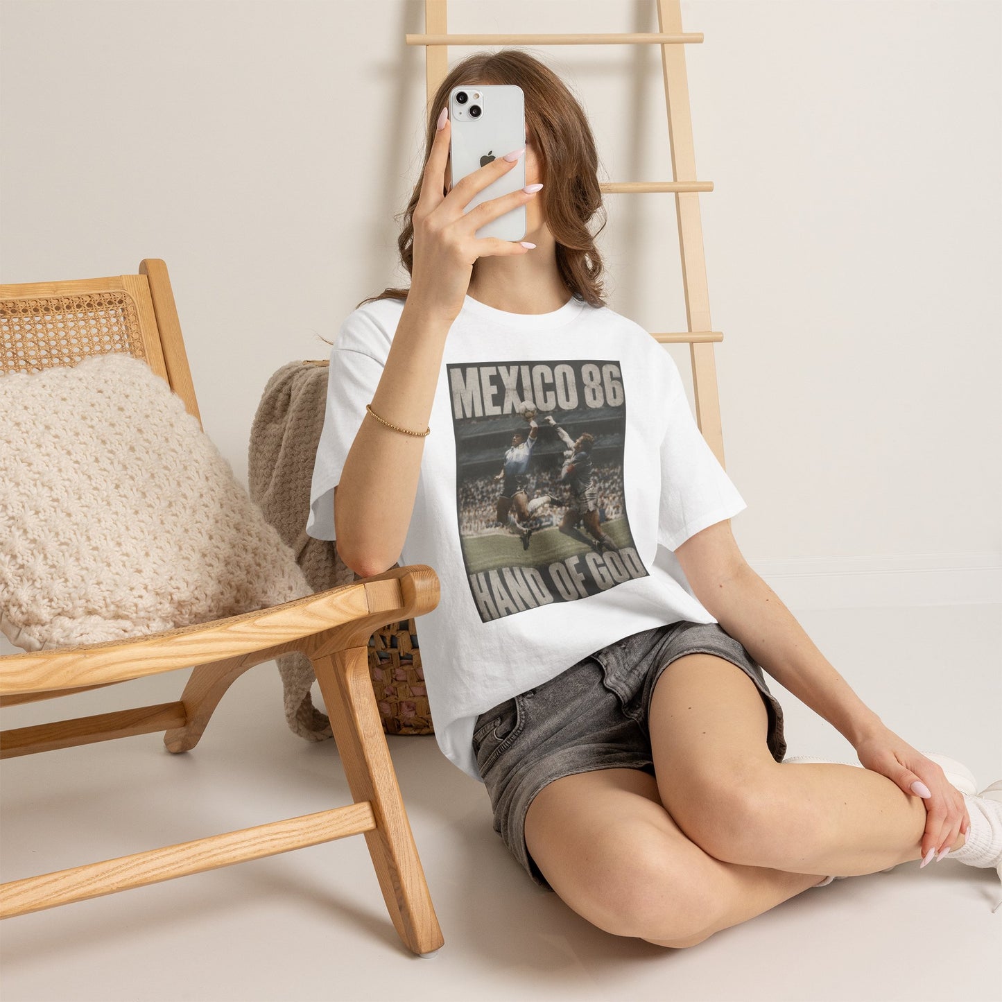 Mexico World Cup 'Hand of God' Maradona T-Shirt