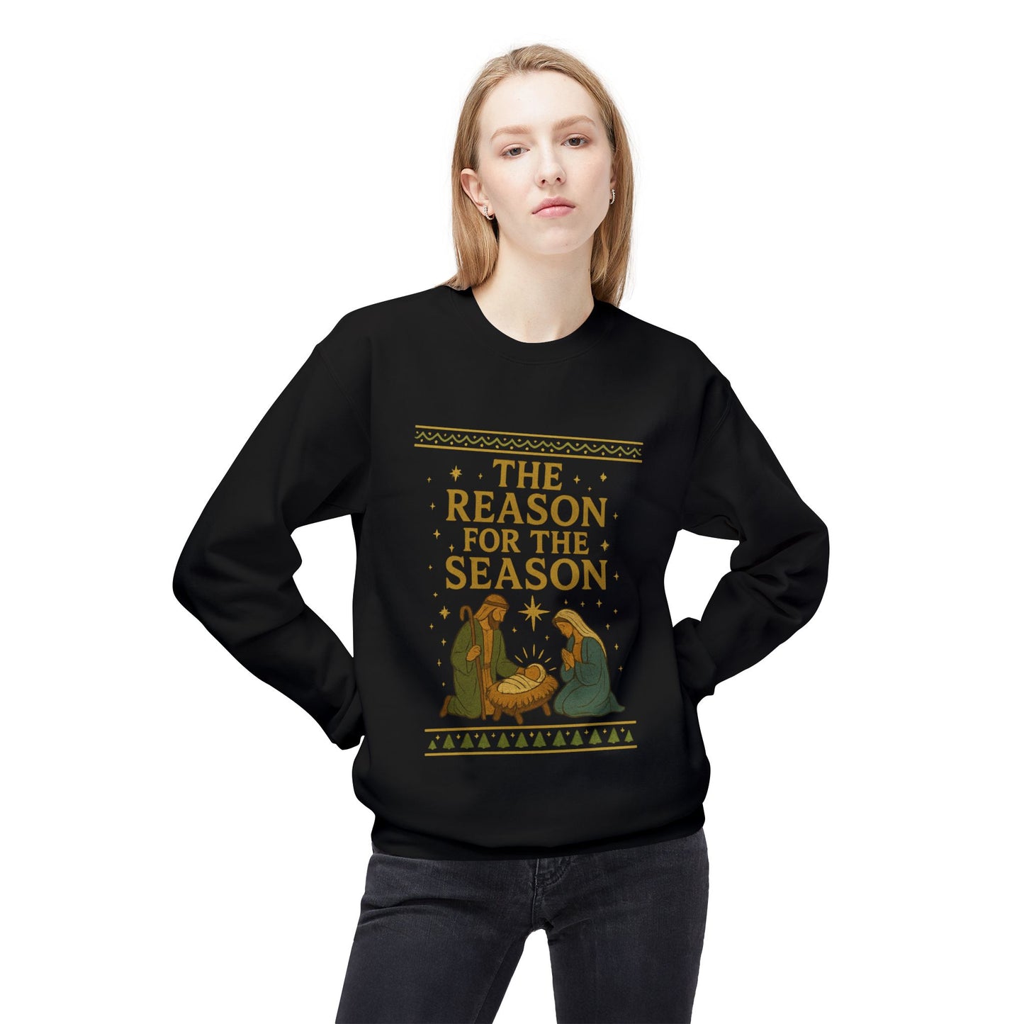 Nativity 'The Reason for the Season' Sweatshirt