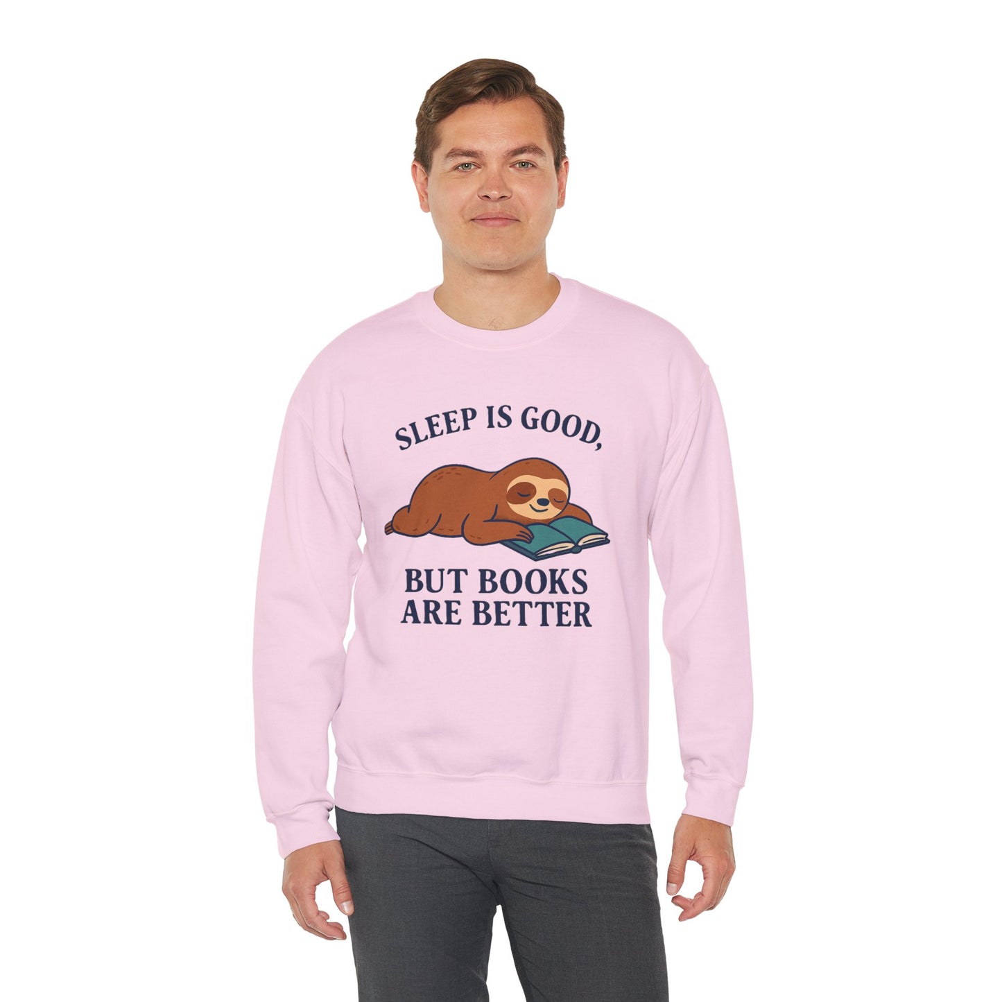 Cozy Book Lover Sweatshirt, Reading is Life, Bookworm Gift, Book Club Apparel, Literary Vibes Jumper