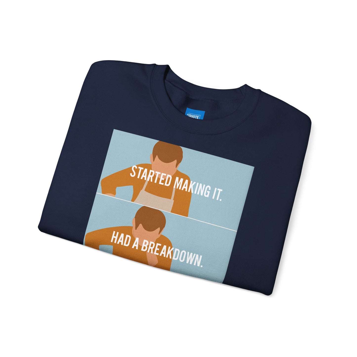 GBBO Unisex Sweatshirt, James Acaster Quote Jumper, Funny Baking Crewneck, Great British Bake Off Gift, Comfy Pullover, Baking Enthusiast
