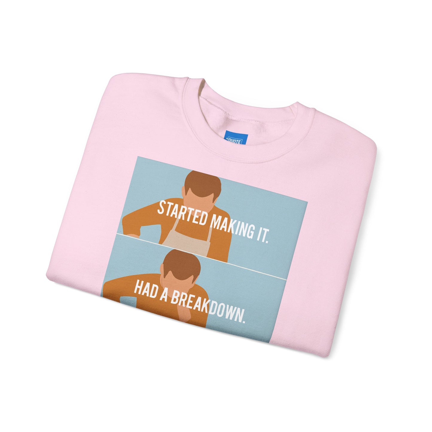 GBBO Unisex Sweatshirt, James Acaster Quote Jumper, Funny Baking Crewneck, Great British Bake Off Gift, Comfy Pullover, Baking Enthusiast