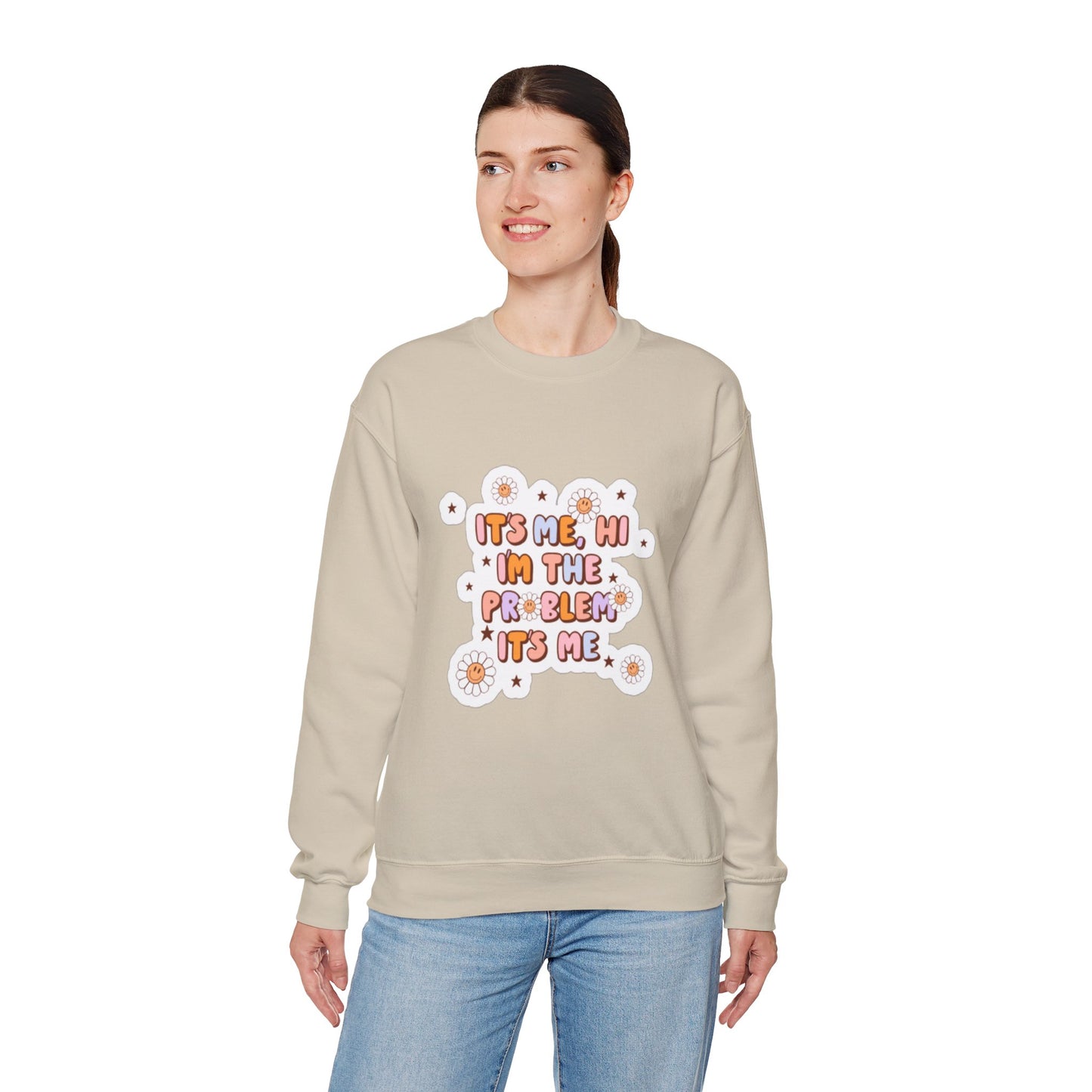 Lyrical Unisex Sweatshirt, Problematic Music Quote Jumper, Gift for Music Lover, Cosy Graphic Crewneck Pullover, Lyrics Sweater