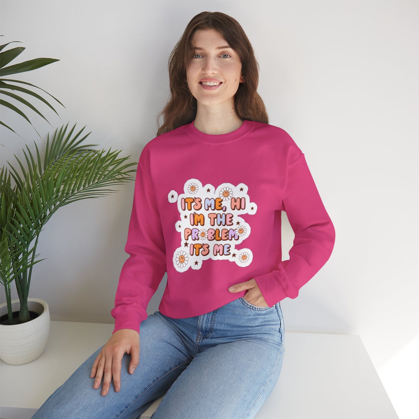 Lyrical Unisex Sweatshirt, Problematic Music Quote Jumper, Gift for Music Lover, Cosy Graphic Crewneck Pullover, Lyrics Sweater