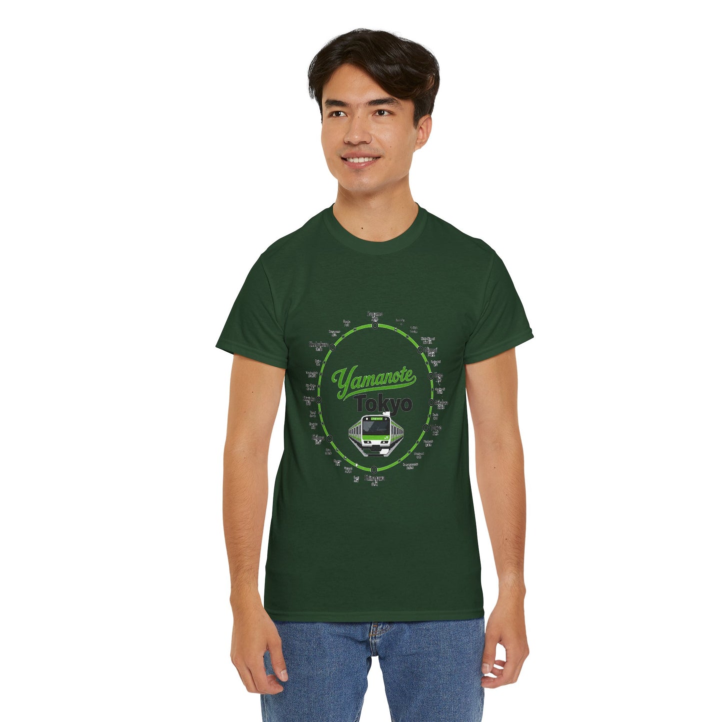 Yamanote Line Tokyo Metro Tee — Tokyo Train Map Graphic T-Shirt