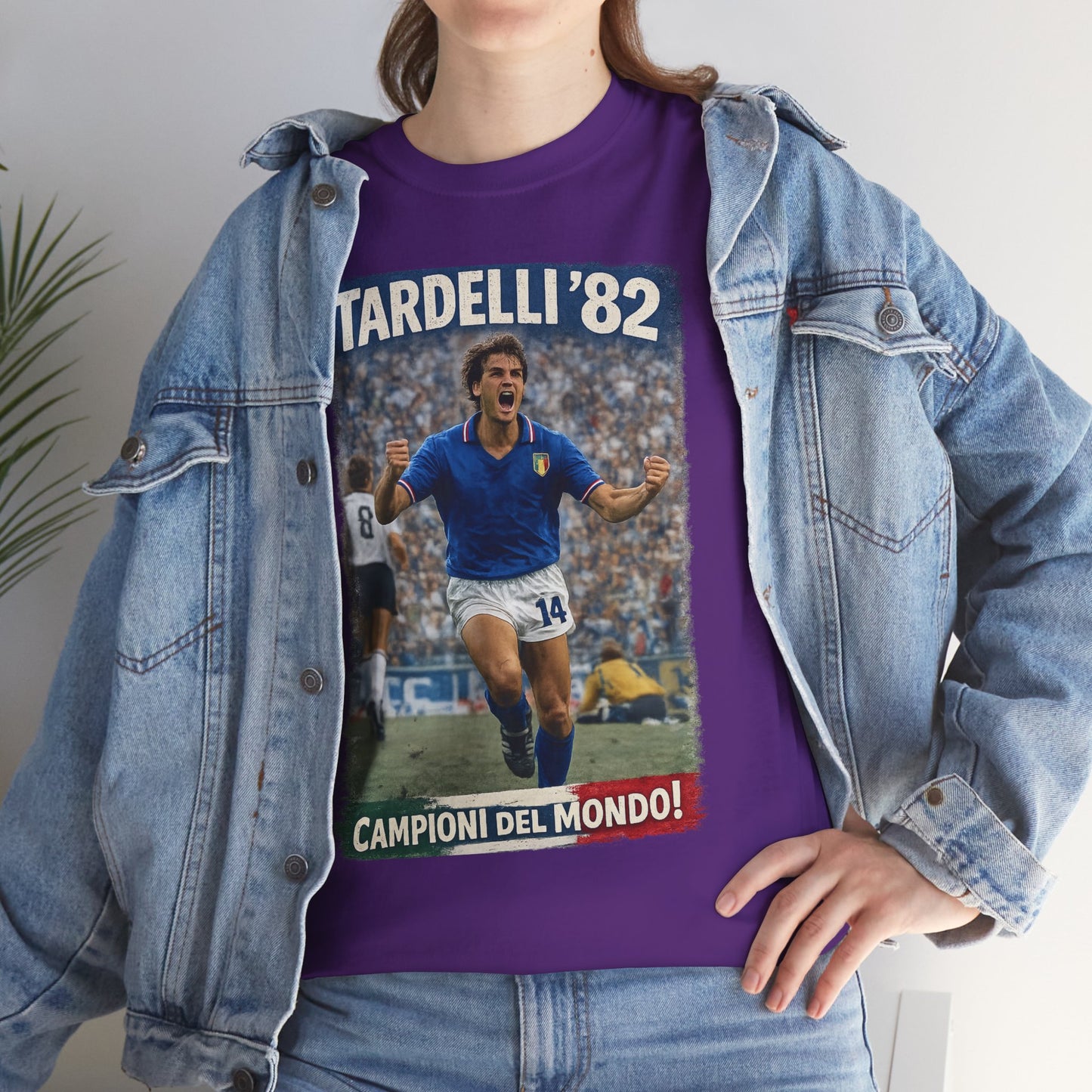 Spain 1982 World Cup Marco Tardelli Goal Celebration T-Shirt