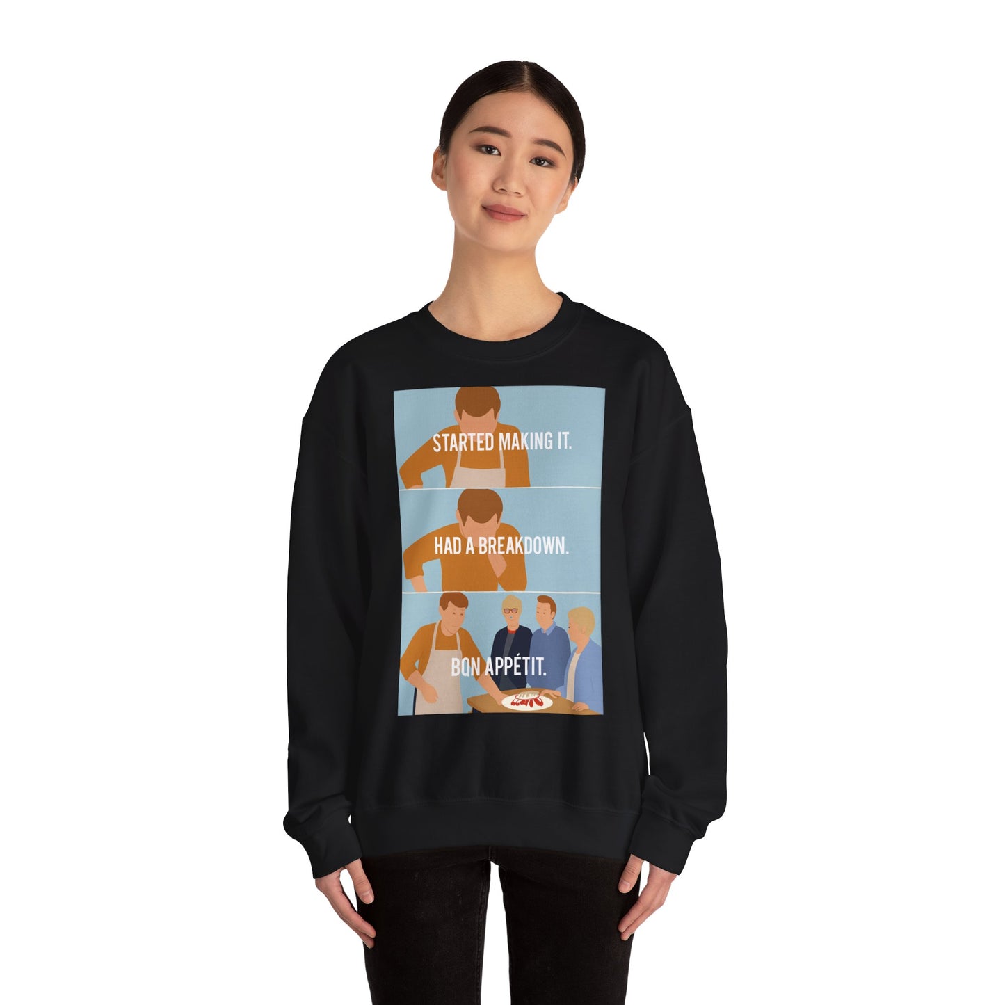GBBO Unisex Sweatshirt, James Acaster Quote Jumper, Funny Baking Crewneck, Great British Bake Off Gift, Comfy Pullover, Baking Enthusiast
