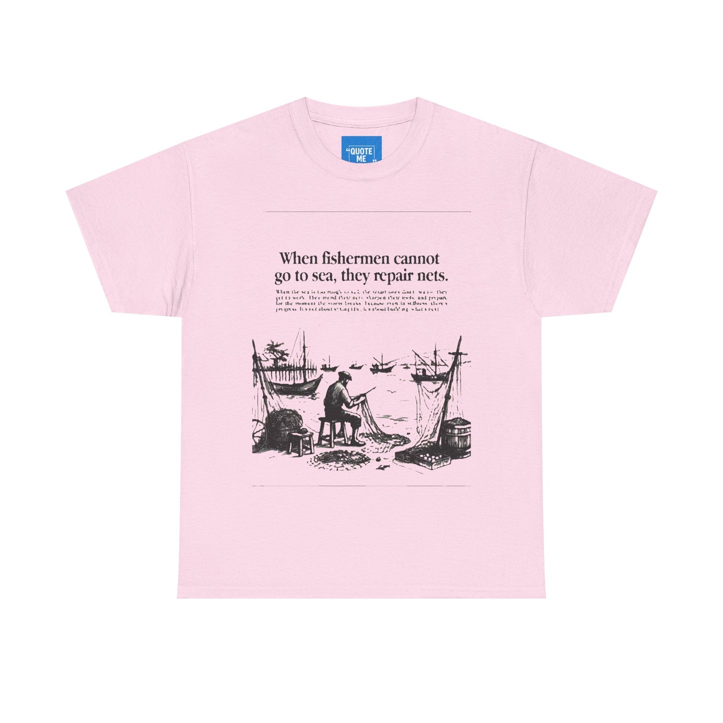 Fisherman Life Lessons Tee, Nautical Graphic Shirt, Boat Captain Gift, Sea Lover Top, Fishing Hobby Apparel