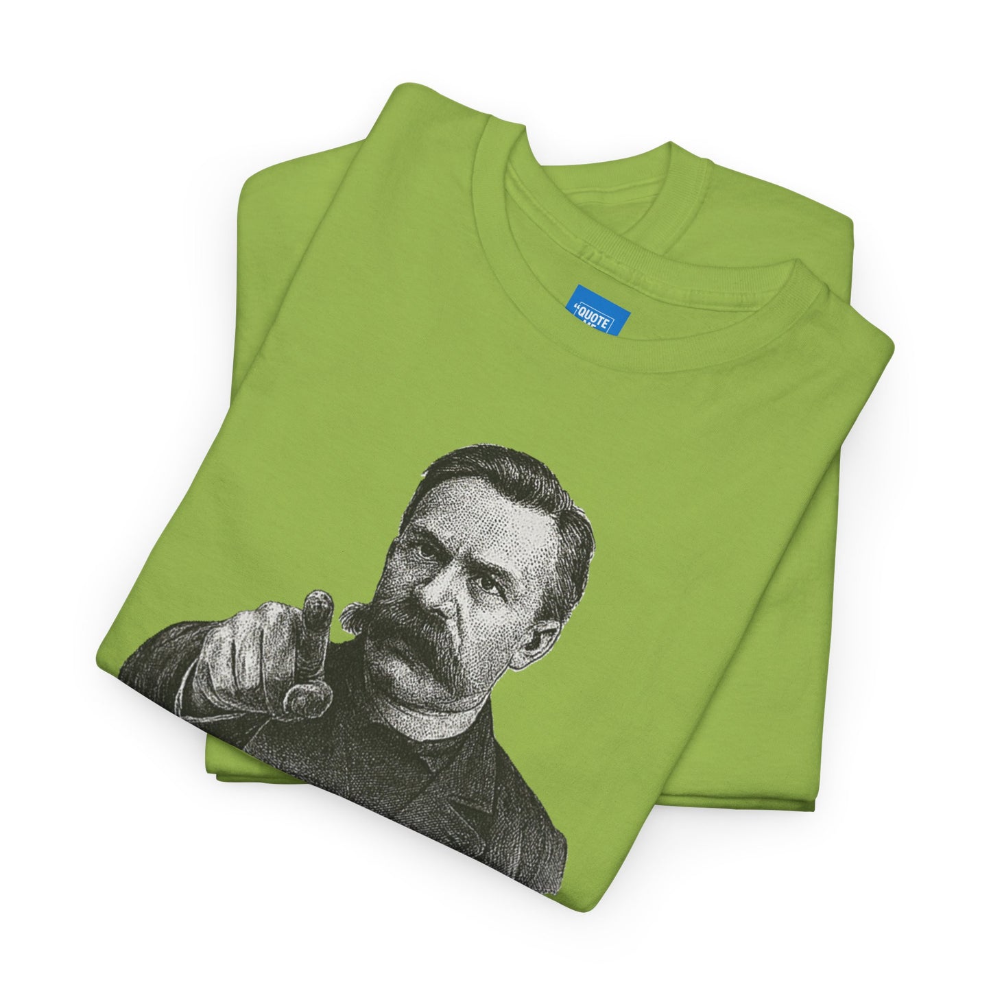 Philosophical Nietzsche Tee, Men Women Unisex Shirt, Existential Quote Graphic Top, Gift for Philosophy Lovers, Classic Cotton Tee,