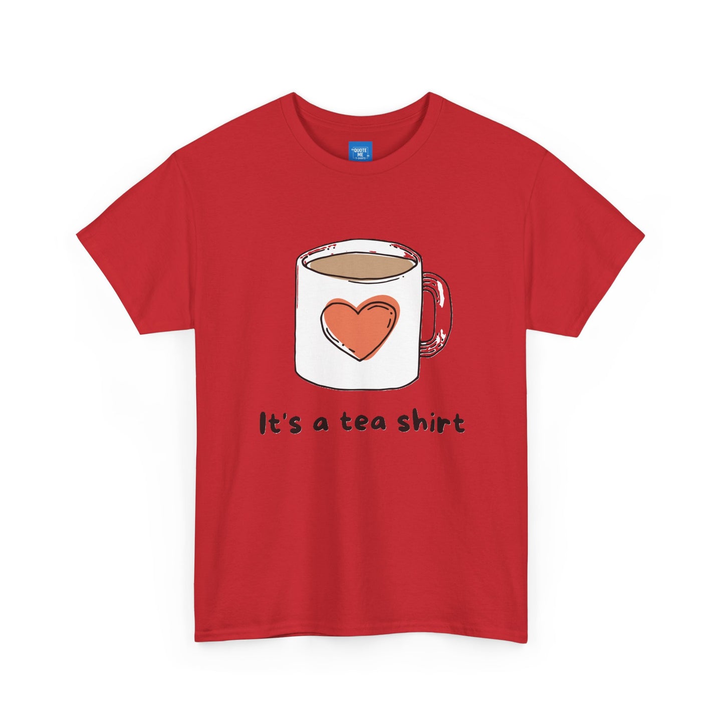 Tea Lover Unisex Heavy Cotton Tee, Tea Shirt for Men Women, Tea Drinker Gift, Tea Obsessed Tee, Tea Party Tshirt, Teatime Top