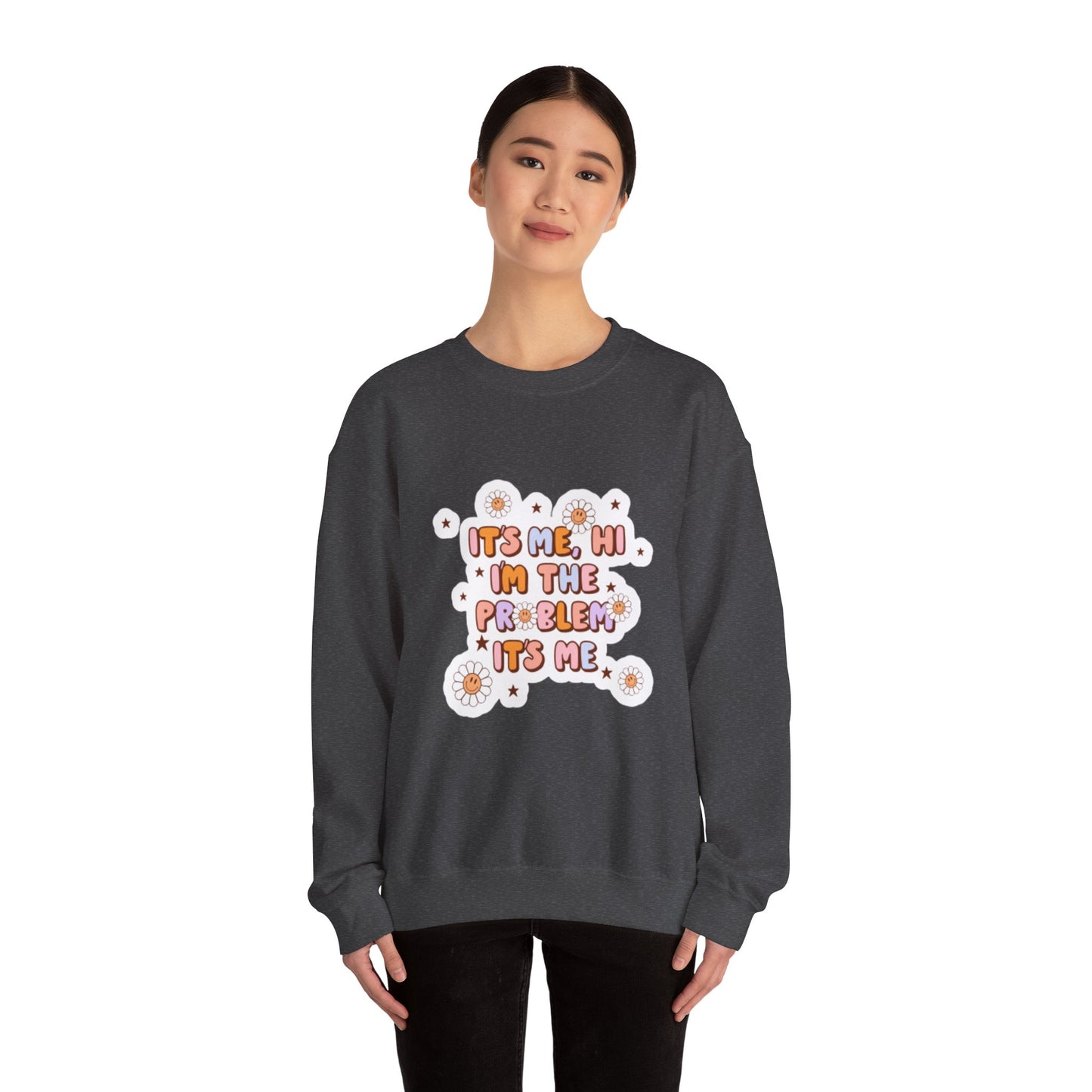 Lyrical Unisex Sweatshirt, Problematic Music Quote Jumper, Gift for Music Lover, Cosy Graphic Crewneck Pullover, Lyrics Sweater