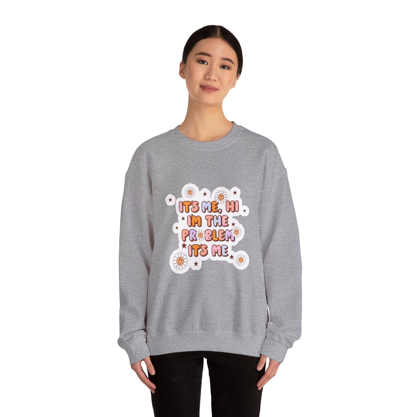 Lyrical Unisex Sweatshirt, Problematic Music Quote Jumper, Gift for Music Lover, Cosy Graphic Crewneck Pullover, Lyrics Sweater