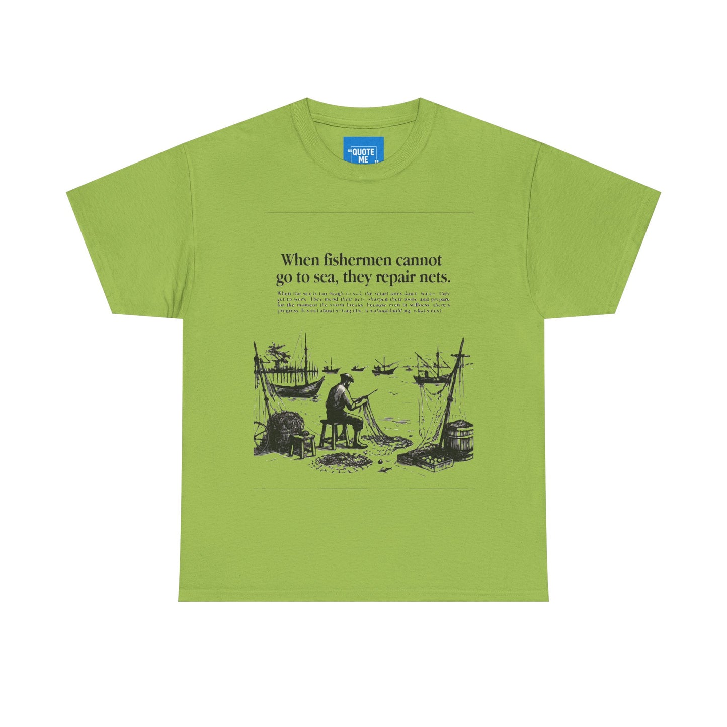Fisherman Life Lessons Tee, Nautical Graphic Shirt, Boat Captain Gift, Sea Lover Top, Fishing Hobby Apparel
