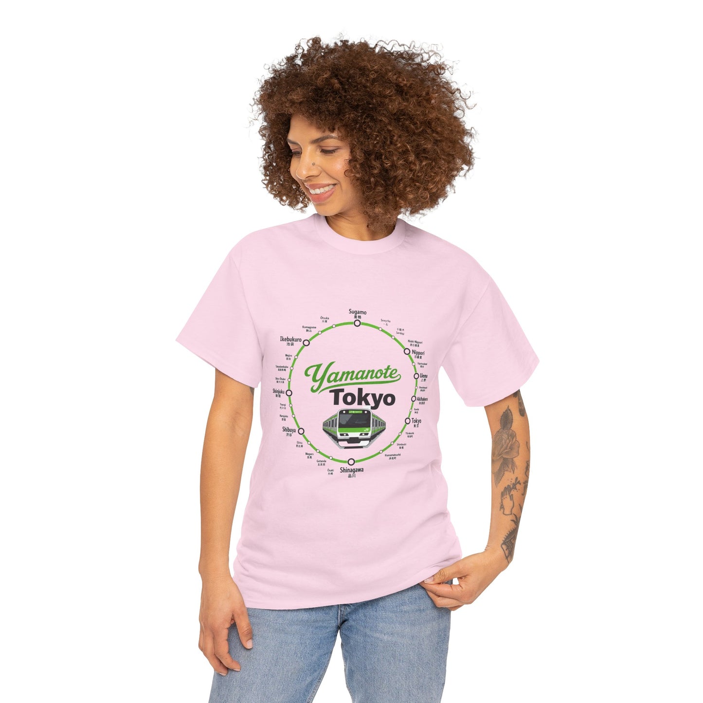Yamanote Line Tokyo Metro Tee — Tokyo Train Map Graphic T-Shirt