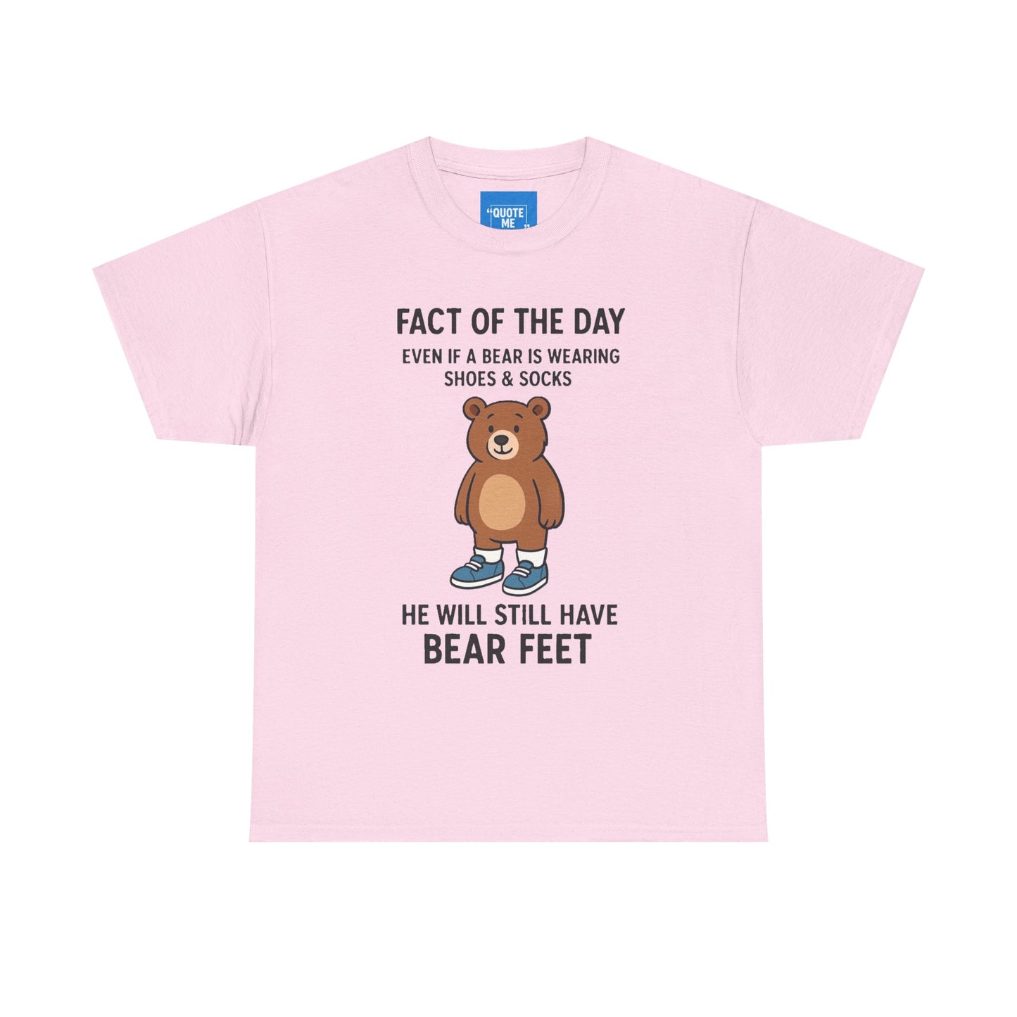 Funny Bear T-shirt, Cute Animal Graphic Tee, Humorous Bear Shirt, Comical Bear Top, Joke Bear Unisex T-shirt