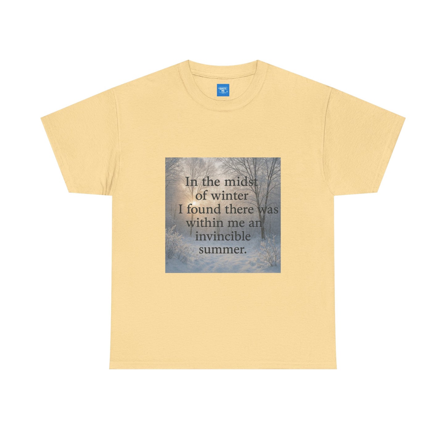 Inspirational Unisex Tee, Inner strength Graphic Shirt, Motivational Cotton T-Shirt, Gift for Nature Lovers, Holiday Gift Ideas, Outdoor
