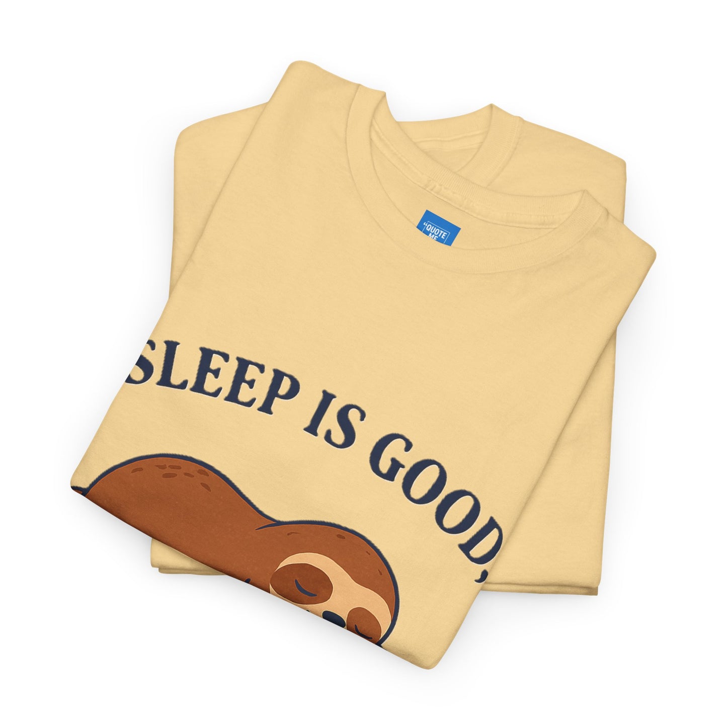 Sloth Book Lover Tee, Sleep is Good Shirt, Funny Bookworm Gift, Lazy Day T-Shirt, Relaxing Reading Top